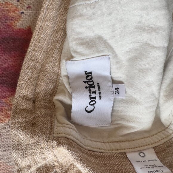 Corridor Dobby Wavy Trousers - 34 - Picture 6 of 6